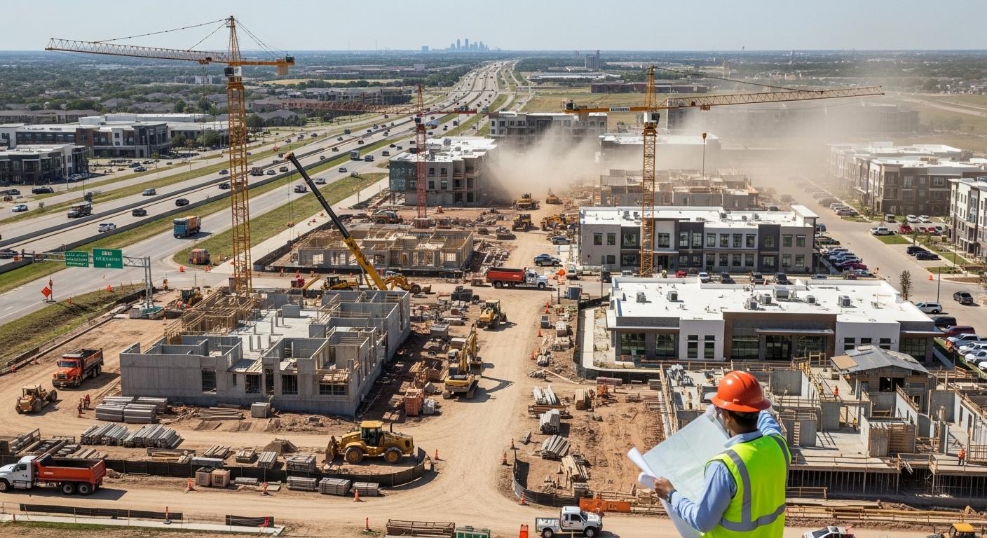 Infrastructure Updates and Construction Boom Transforming Denton in 2025