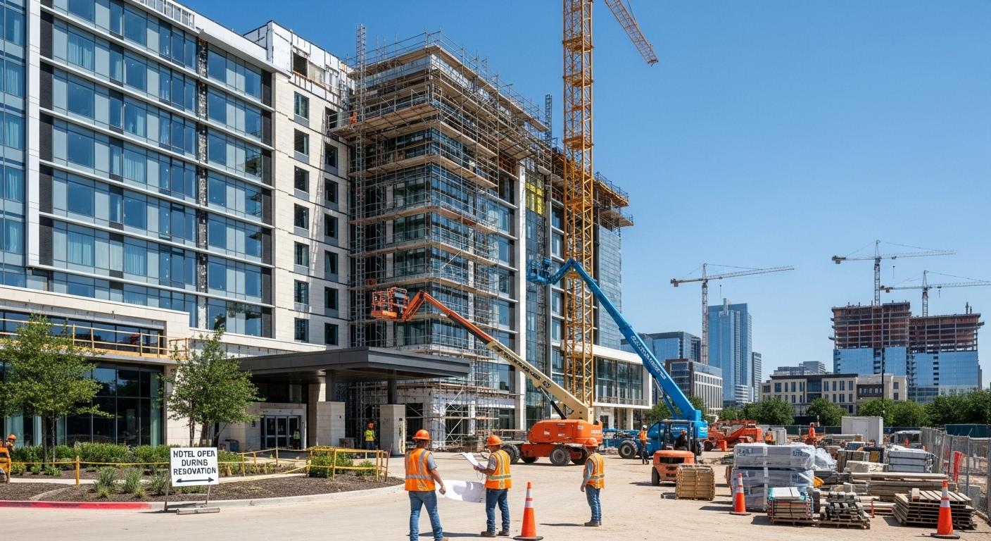 The Bend Plano: Transforming Hospitality with Bold Hotel Construction and Renovations