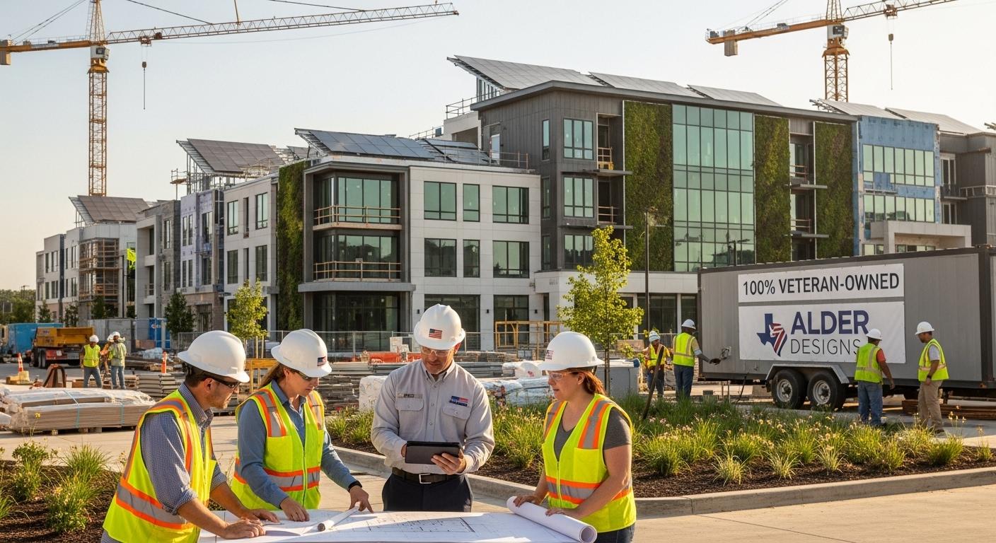Why Arlington Developers Choose Veteran-Owned Alder Designs for Construction Excellence