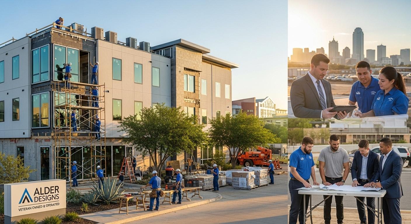 Capital Improvement Solutions in Fort Worth: Why Property Managers Rely on Veteran-Owned Alder Designs