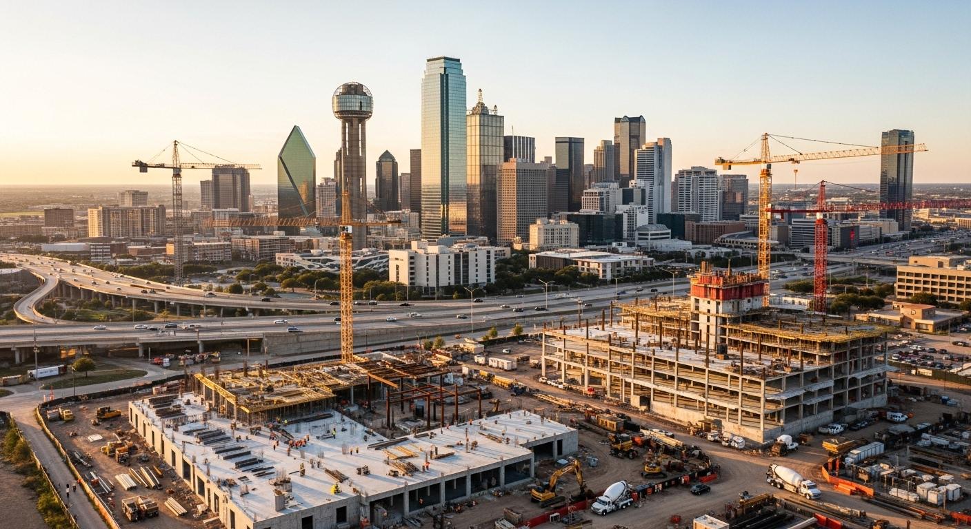 Dallas Commercial Real Estate Construction Trends Driving REIT Investment Opportunities in 2025