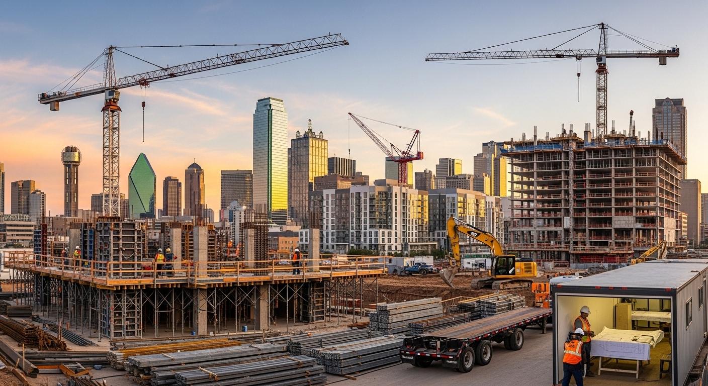Dallas Construction Market Outlook 2025: Growth Opportunities for REITs Amid Office Market Revival