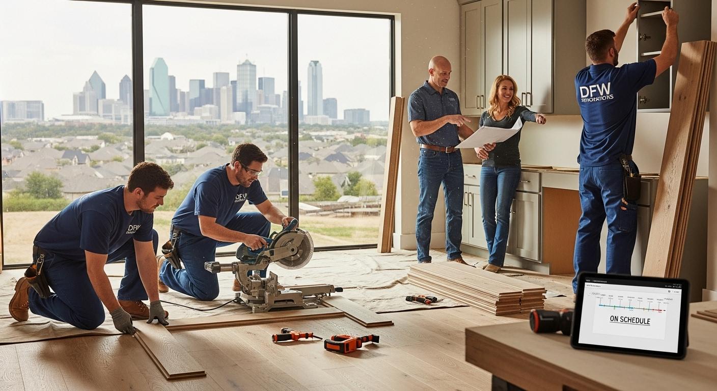 Trusted Home Renovations in Dallas-Fort Worth: Veteran-Owned Excellence & Reliable Results