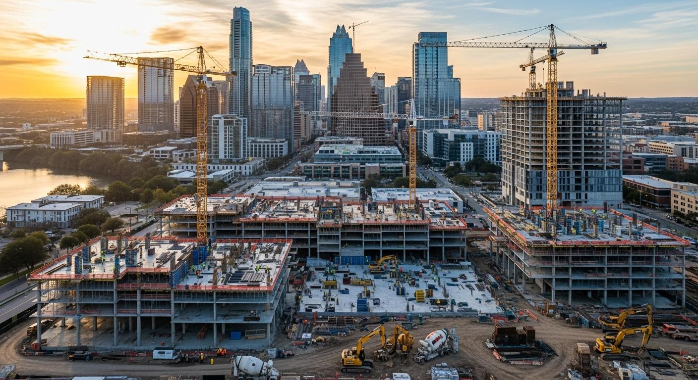 JE Dunn Launches $210M Industrial Office Project Amid Austin’s Booming Construction Market